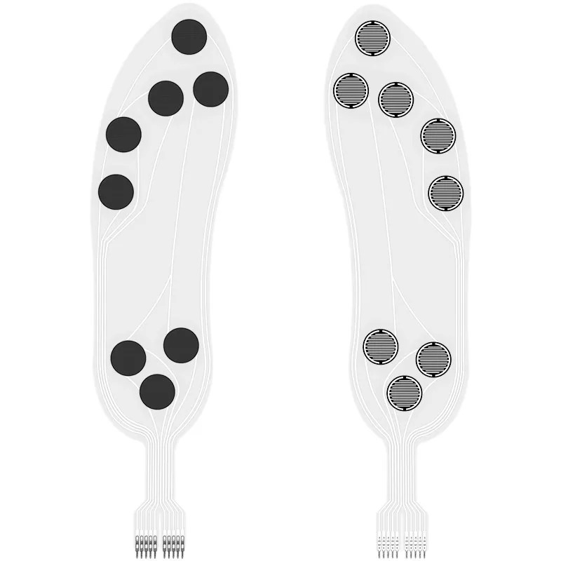 Smart Insole Pressure - Flexible Thin Film Piezoresistive Pressure Sensor,
