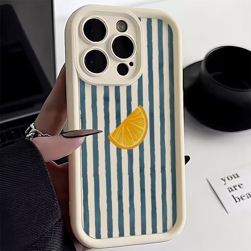 Striped Lemon Slice Pattern Ph - Apple Iphone 15 Pro Max 评论和价格