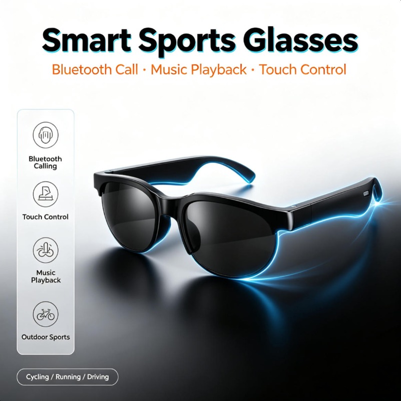 XG88 PRO Open‑Ear Smart Blueto - Smart Glasses Lens 评论和价格