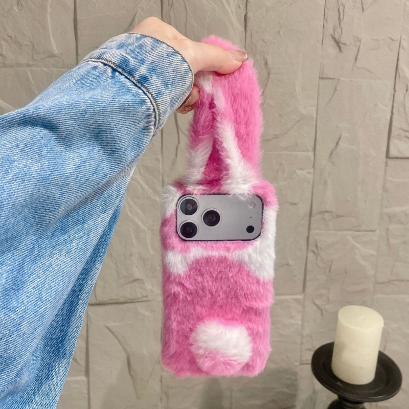 Cute Rabbit Design Fluffy Phon - Apple Iphone 15 Pro Max 评论和价格
